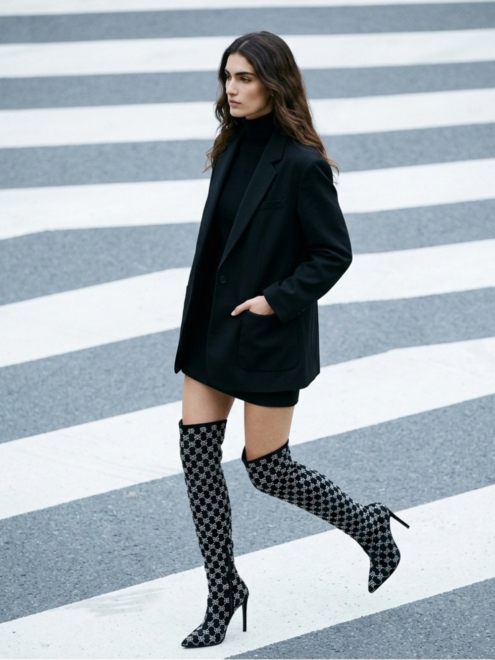 PHILIPP PLEIN
Logo-Rhinestone Boots